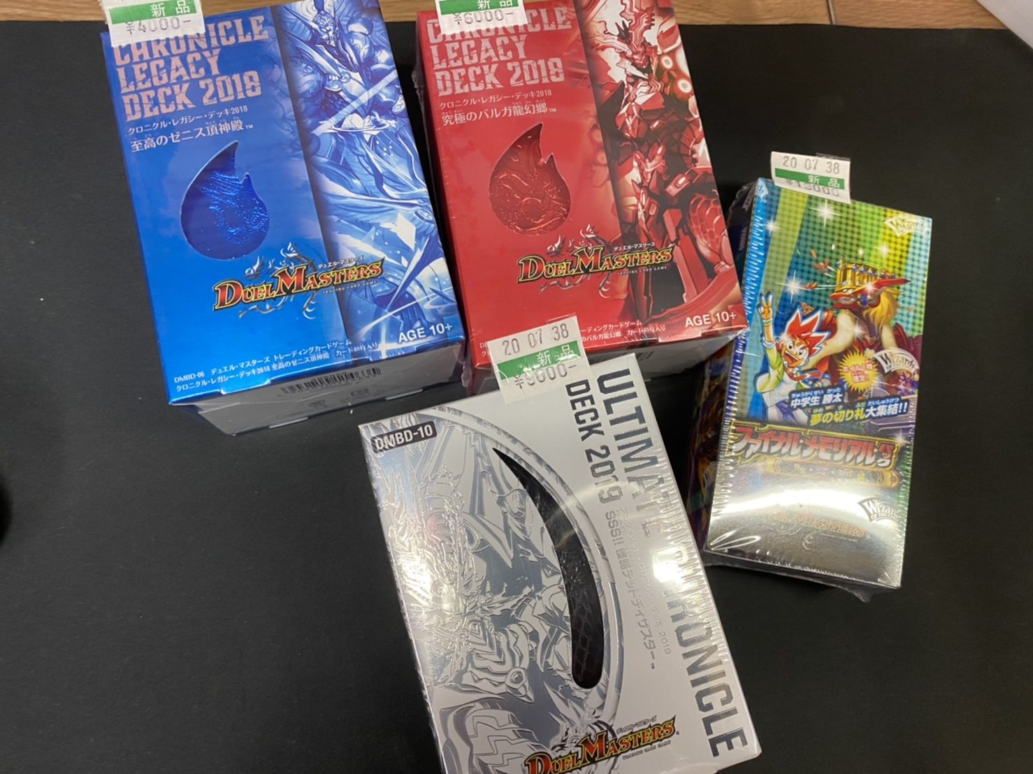 カード】7/19□入荷情報です！◇未開封のデュエマ商品 をたくさん入荷