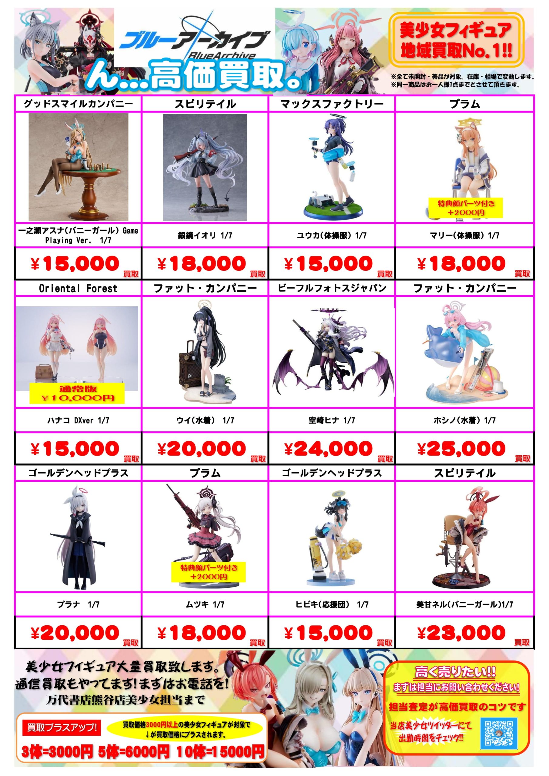 おもちゃ＊美少女フィギュア WEBチラシ | 万代書店 熊谷店