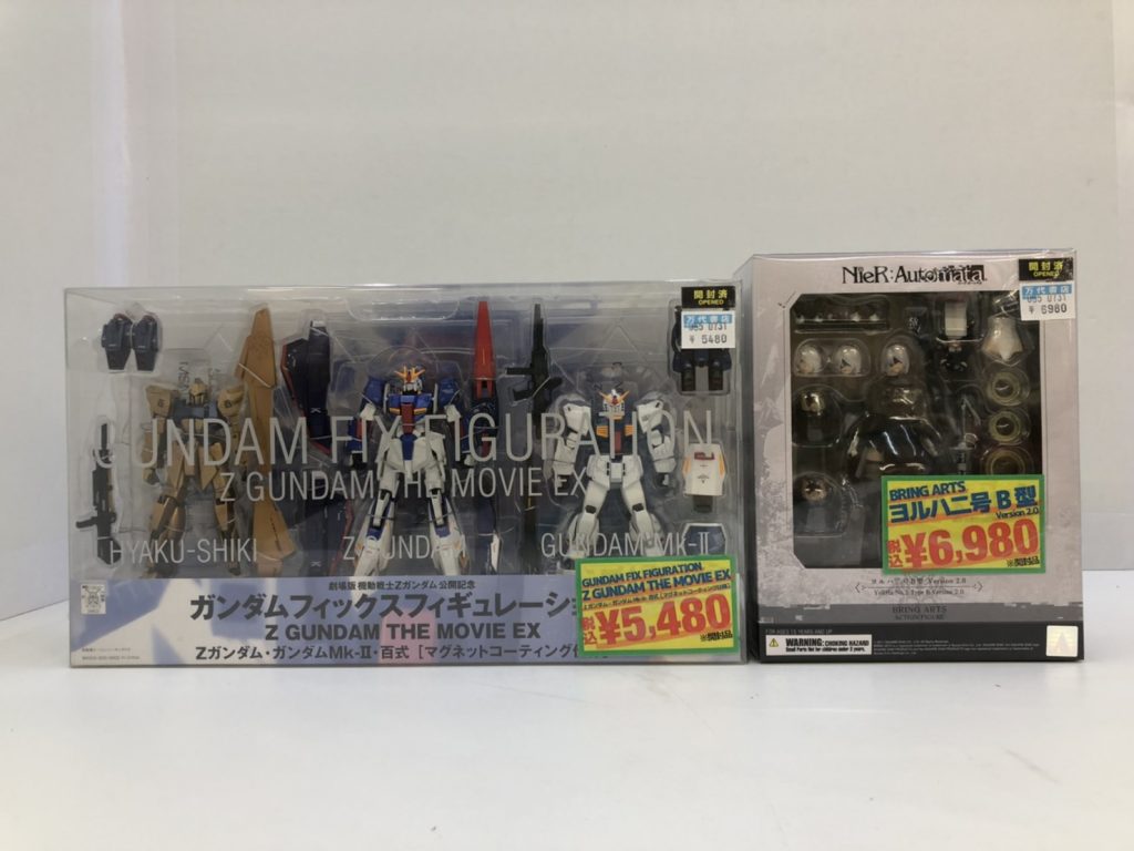 四日市日永店 おもちゃ ガンダムフィックスフィギュレーションz Gundam The Movie Ex Zガンダム ガンダムmk 百式 マグネットコーティング仕様 など入荷しました 万代書店 三重総合