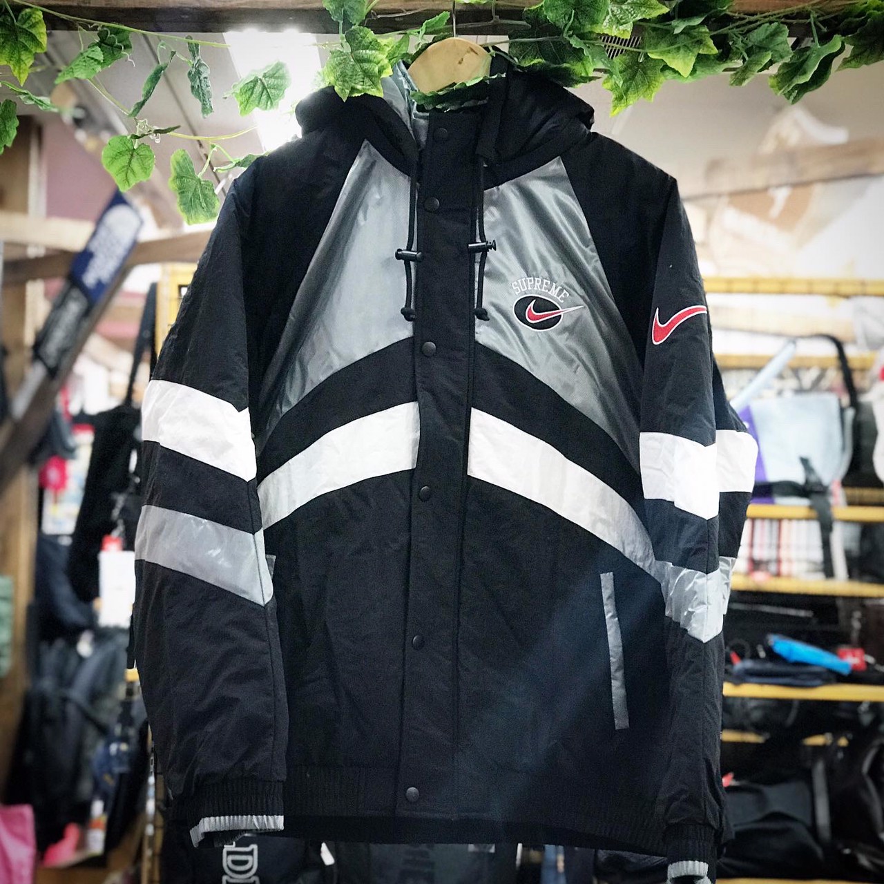 【最終】Supreme NIKEコラボ Hooded Sport Jacket
