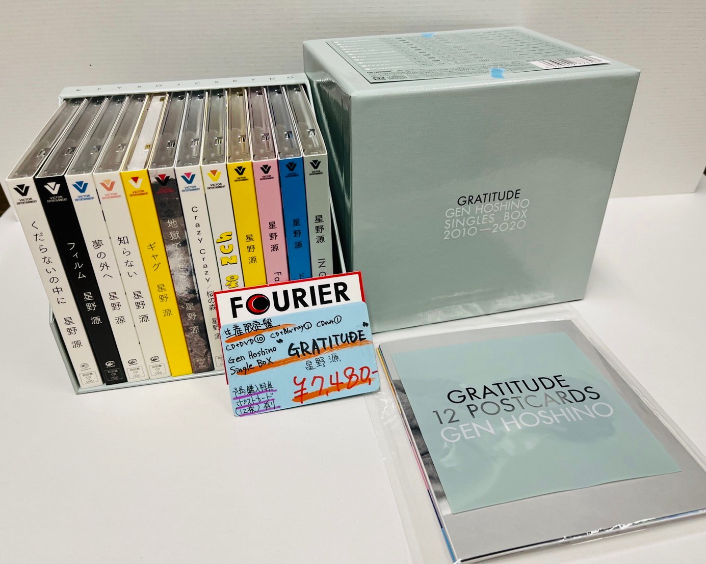 星野源 Gen Hoshino Single Box GRATITUDEカード付 - CD