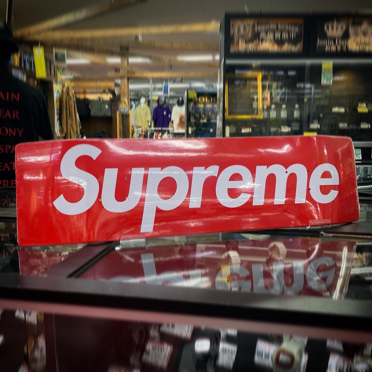 四日市日永店】☆[古着]〈Supreme 22SS Uncut Box Logo Skateboard