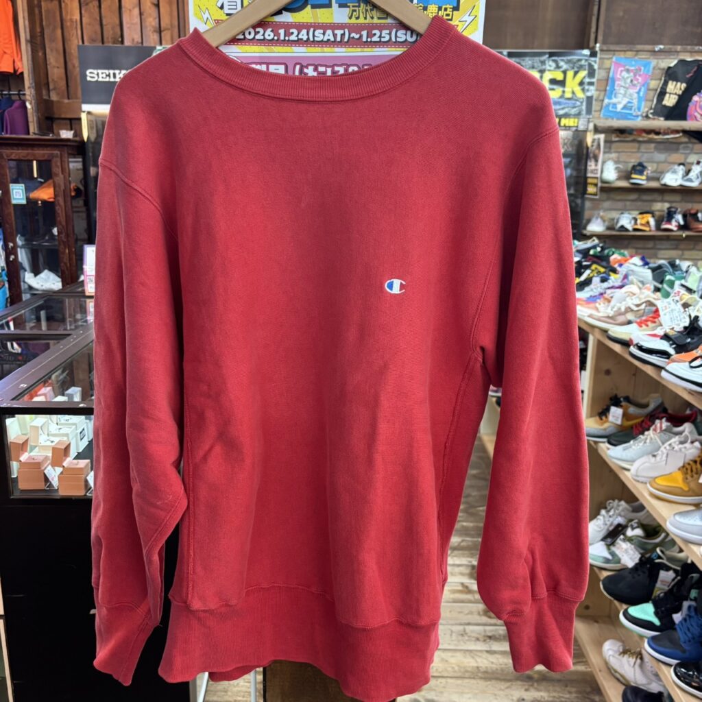 【refomed】10WASH REVERSIBLE SWEATER RED美品 refomed / リフォメッド】 10WASH REVERSIBLE SWEATER - RED / PARK