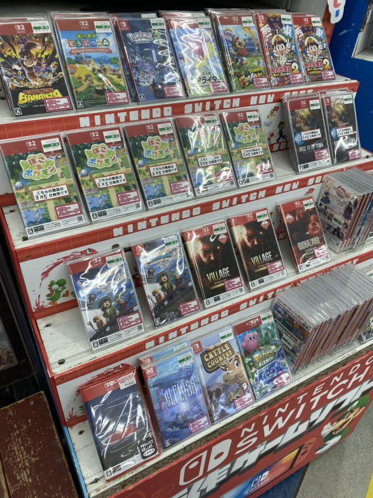 鈴鹿店】新作ゲームはこちら！ | 万代書店 三重、アソベース豊川店