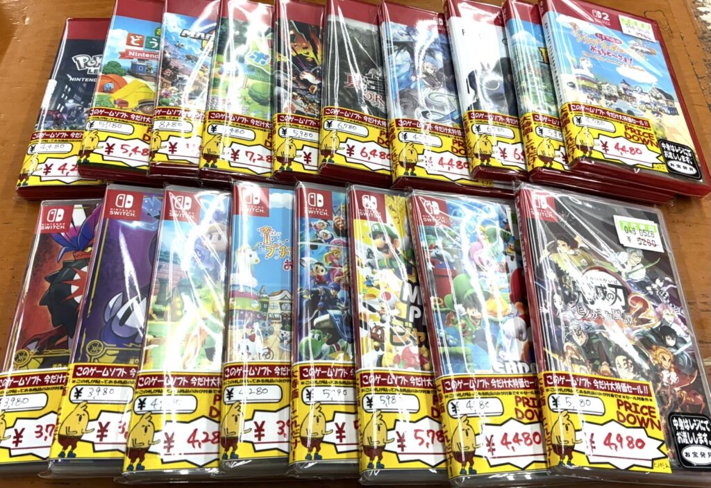 鈴鹿店】Switch・Switch2ソフト プライスダウン追加いたしました