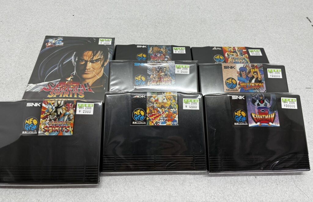 鈴鹿店】NEOGEO ROMカセットのみ たくさん買取させていただきました