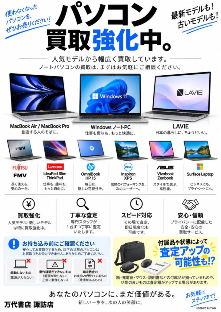 家電/雑貨 - 万代書店 諏訪店