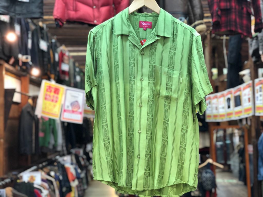 Supreme Guadalupe S/S Shirt サイズL green