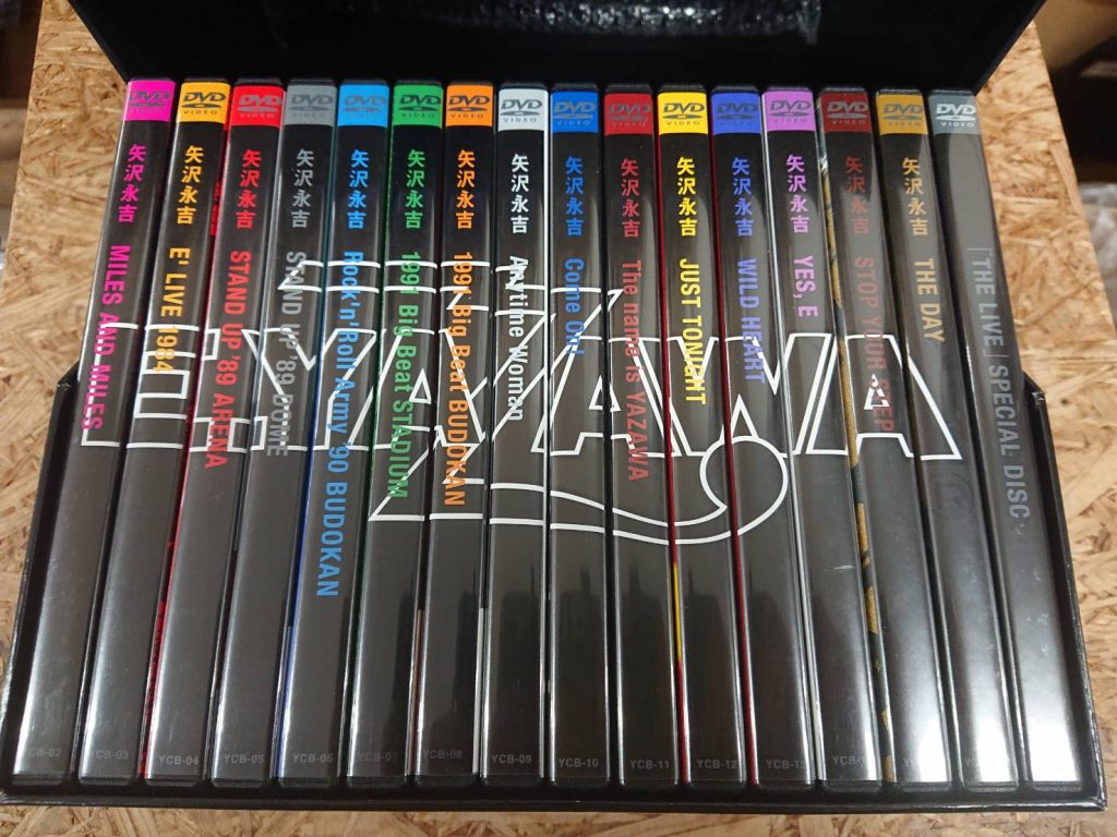矢沢永吉 DVD STAND UP '89 ARENA「THE LIVE EIKICHI YAZAWA DVD 